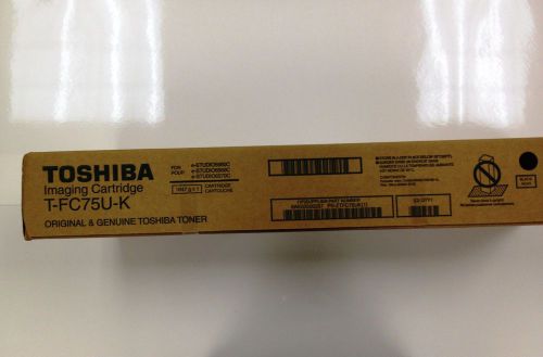 Genuine Toshiba T-FC75U-K Black Toner Yield 77400 for eStudio5560C/6560C/6570C