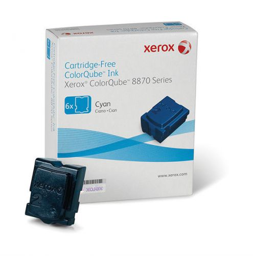 Xerox Cyan ink for Color Cube 8870/8880 printer Pt #108R950 genuine OEM