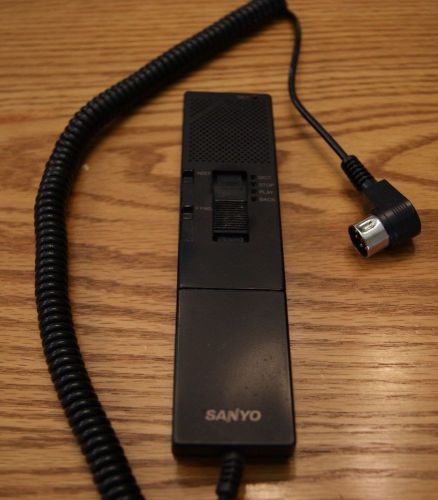 Sanyo HM54 Dictation Transcriber Machine Hand Controller Microphone - FREE SHIP!