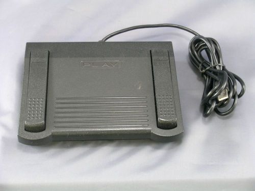 IN-USB-1 Computer Transcription Foot Pedal Infinity USB Foot Pedal WavPlayer NEW