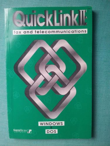 QuickLink II Fax and Telecommunications Book(Windows &amp; DOS