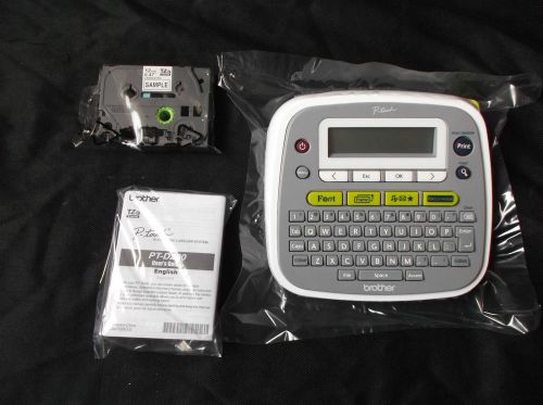 Brother p-touch pt-d200 label thermal printer / label maker with 1 tape for sale