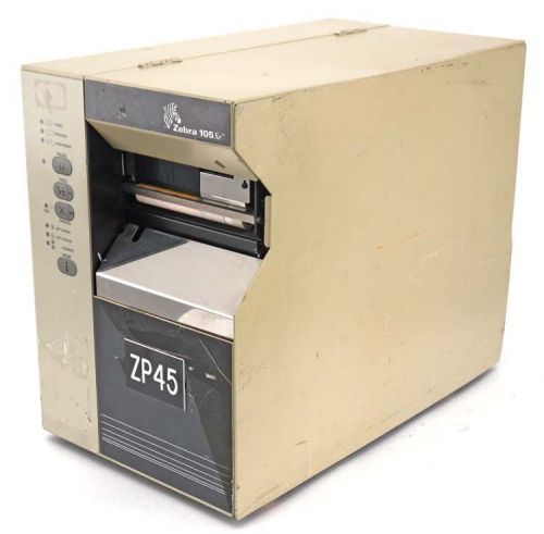 Zebra 105se 105-511-00000 203-dpi monochrome thermal transfer label printer for sale