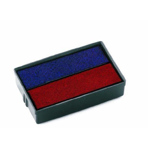 Colop E/10/2 Stamp Pads for S160/L Blue/Red Ref E/10/2 [Pack of 2]