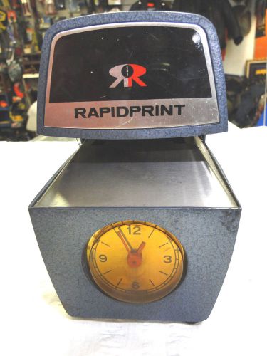 RapidPrint ARC-E Time and Date Stamp Recorder Time Clock Rapid Print Timeclock