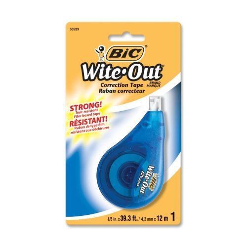 Bic Wite-out Correction Tape - 0.20&#034; Width X 3.28 Ft Length - 1 (wotapp11)