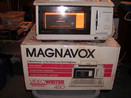 Magnavox Videowriter 450 Very Clean, Works Great !