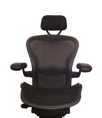 Black Headrest for Herman Miller Aeron Chair -  NEW-Engineered-Now-ENjoy-HR-01-H