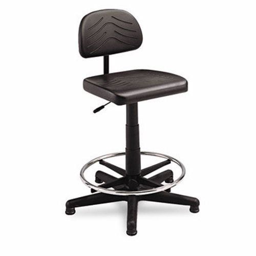 Safco TaskMaster EconoMahogany WorkBench Chair, Black (SAF5110)