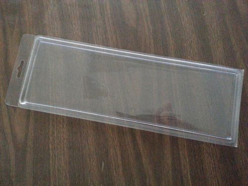 400 - 15&#034;H x 5&#034;W x 3/8&#034;D Clamshell Packaging Clear Plastic Blister Pack