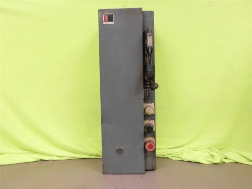 Cutler-hammer an30bg0 b1 type 1 enclosure combo motor controller cicuit, save!!! for sale
