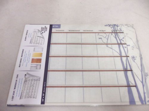 Expo dry erase multi-surface cling one month calendar 14&#034; x 10 new 1807036 for sale
