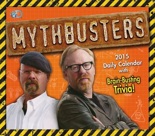 MythBusters 2015 Daily Calendar with Brain-Busting Trivia!