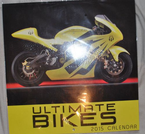 ULTIMATE BIKES 2015 CALENDAR   BRAND NEW AND SEALED