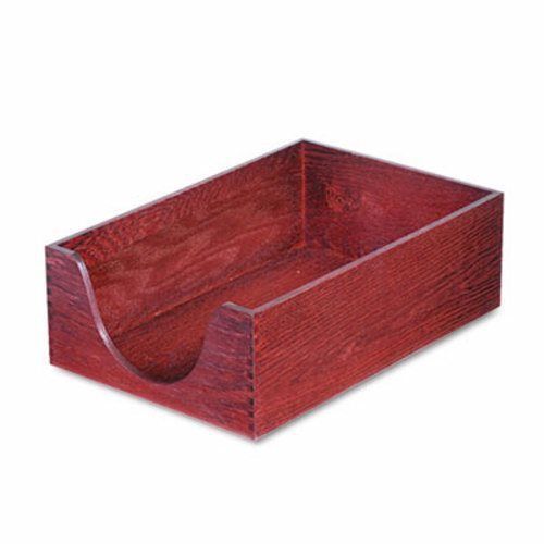 Carver hardwood legal stackable desk tray, mahogany (cvr08223) for sale