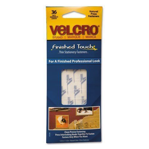 Velcro Press-and-close Fasteners - 0.50&#034; Width X 1.50&#034; Length - 36 / (91391)