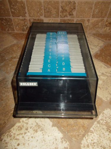 Rolodex VIP-24C Card File -Unused Cards 2 1/4&#034; X 4&#034; Inch A To Z Tabs