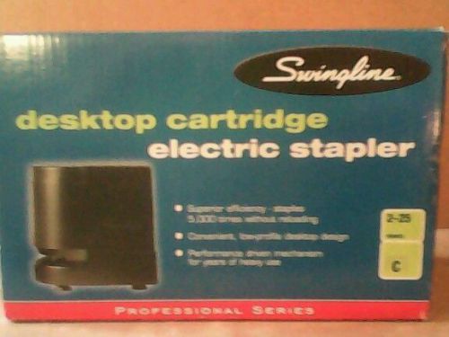 New swingline professional series desktop cartridge electric stapler 520e for sale