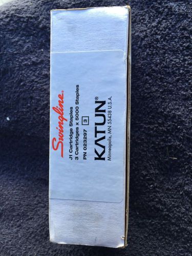 Swingline j1 cartridge staples 3 x 5000 katun for sale