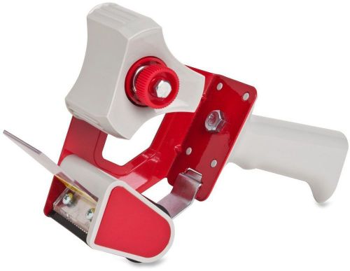 Handheld tape dispenser holds 3 inch core tapes red/gray spr01750 for sale