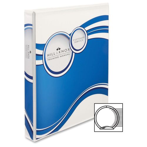 Avery blue circle cover designer view binder - 1&#034; binder capacity - (ave18601) for sale