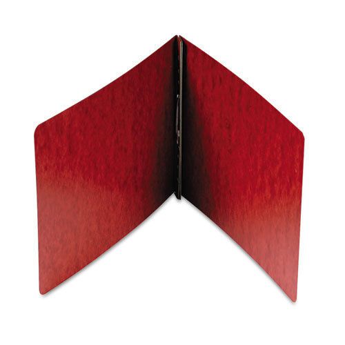 End opening pressguard report cover, prong fastener, letter, red for sale