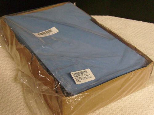 Smead 17034 file folders, 1/3 cut w/ reinforced tabs, legal size, 100/bx, blue for sale