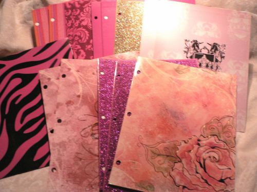 Jewelry Reps Premier Jewelry 16 Folders in Premier Pinks for Party Guests