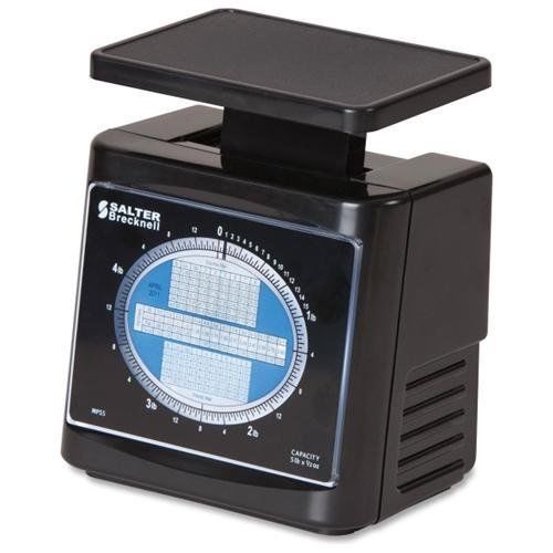 Salter Brecknell MPS5 Mechanical Postal Scale, 5 Lbs Capacity, 6 4/5 X 5 4/5