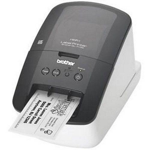 Brother QL-710W Direct Thermal Printer - Monochrome Desktop Label Print Wi-Fi