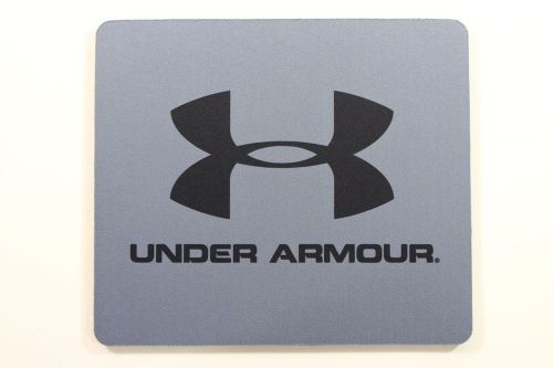New UNDER ARMOUR Gray and Black Mouse Pad Mousepad GD1