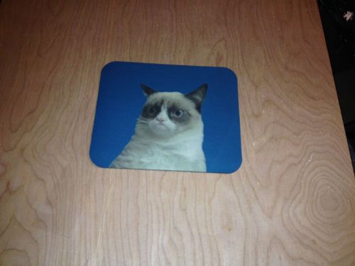 Grumpy Cat Stare Mouse Pad