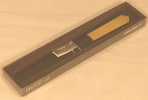 Lerche west germany letter opener gold silver boxed leather gift idea #3433 for sale