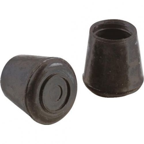 1-1/4 BLK RUBBER LEG TIP 3207