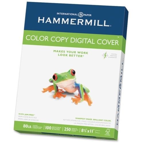 LOT OF 8 Hammermill Copy Paper -8.5&#034;x11&#034; -80 lb-100 Bright -250/Ream -White
