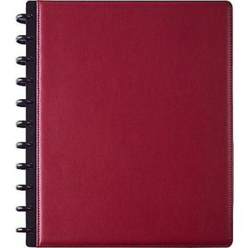 ARC Customizable Burgandy Leather Notebook System 9.5 inch x 11.5 inch