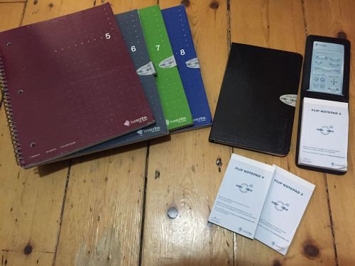 Lot of Livescribe Notebooks - Journals - Flipbooks
