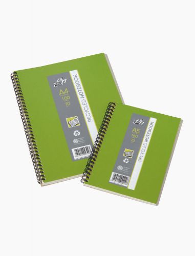 1 x A5 Cleverpad Recycled Notebook - Printed Card Cover