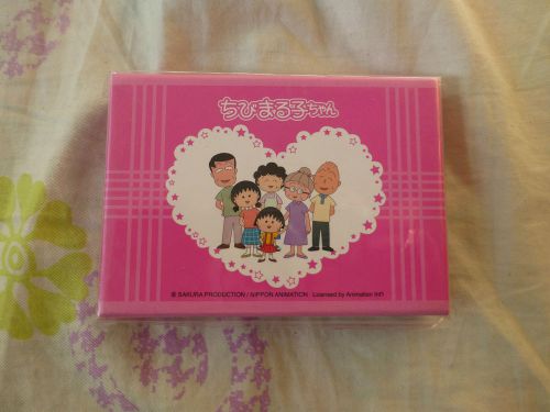 Chibi Maruko Chan Limited Business Card Name Message Note Taiwan NEW Pad Cute