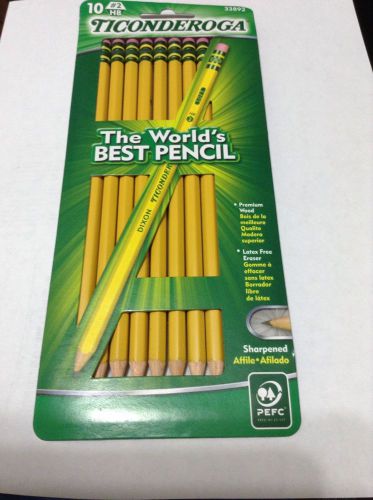 Ticonderoga pack of 10 BRAND NEW pencils