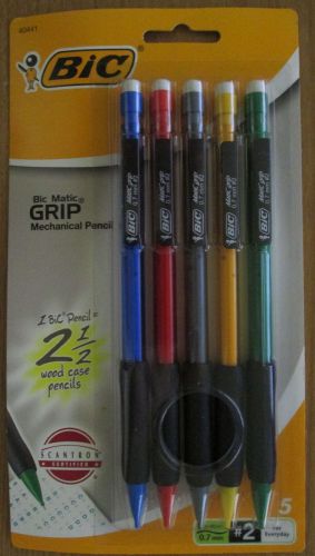 BIC Matic Grip Mechanical Pencil, Medium Point (0.7 mm)