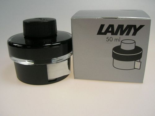 Lamy 50 ml bottle fountain pen ink black for sale