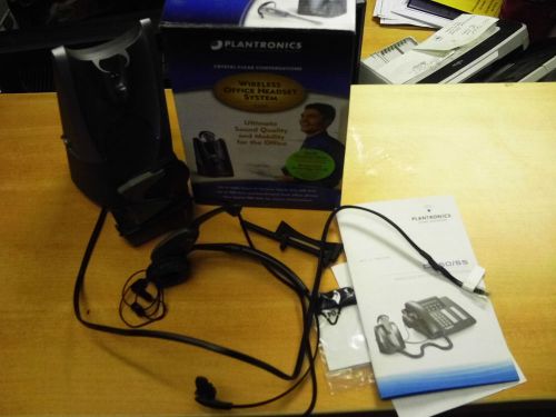 Plantronics wireless office headset system for sale