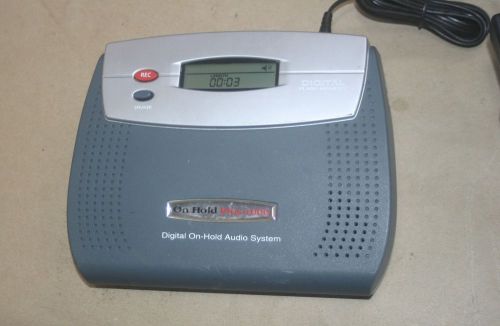 Digital on hold plus 4000 office music system w/adapter for sale