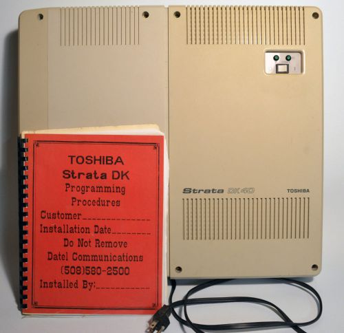 Toshiba Strata DK40 (DKSUB40A w/DKSUET16A) Digital Business Phone System