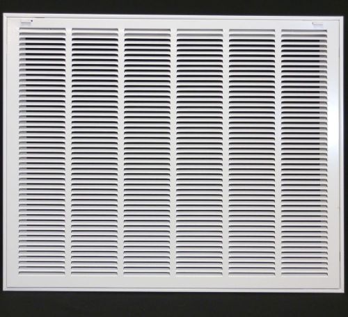 30w&#034; x 24h&#034; return filter grille - easy air flow - flat stamped face for sale