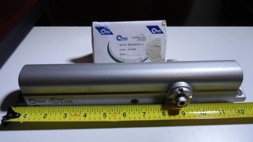 American Eagle PDQ 5501 Door Closer Body Only Silver Aluminum Commercial Grade 1