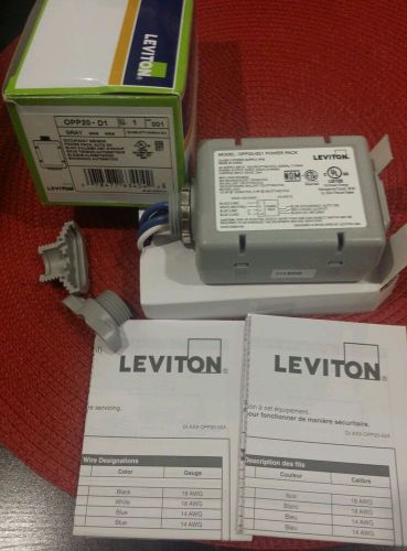 LEVITON OPP20-D1 OCCUPANCY SENSOR  POWER  PACK  NEW IN BOX