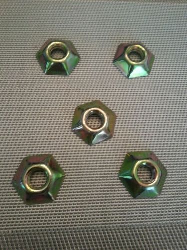 Tamper proof nut (5 per package) 1/2&#034; in diameter protect your stuff for sale
