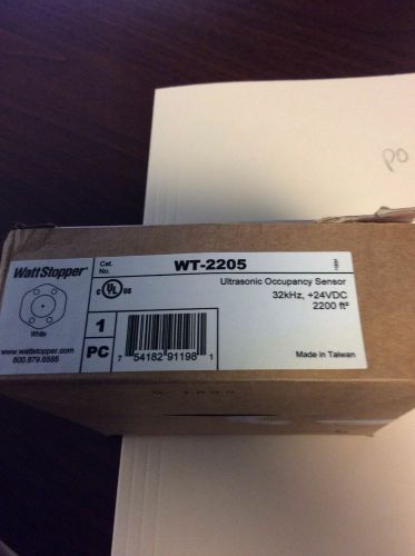 Wattstopper WT-2205 ultrasonic occupancy sensor. NEW IN BOX